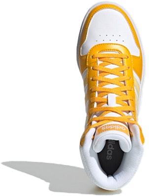 (W) アディダス ネオ Hoops 2.0 ミッド 白/黄 G55054 Purchase (W) アディダス ネオ Hoops 2.0 ミッド 白/黄 G55054
