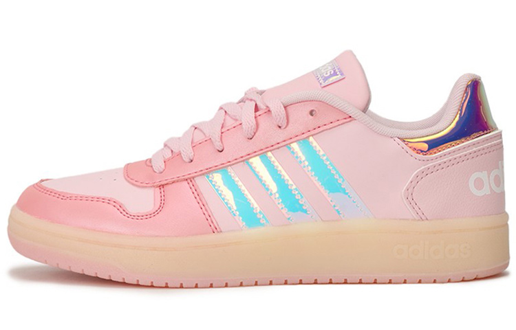 (Women) adidas neo Hoops 2.0 Pink/White H02712