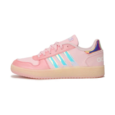 (W) adidas neo Hoops 2.0 Pink/White