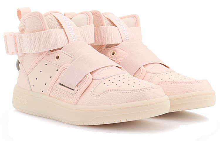 Lookbook adidas neo Hoops 2.0 Utx 中幫 板鞋 女款 粉