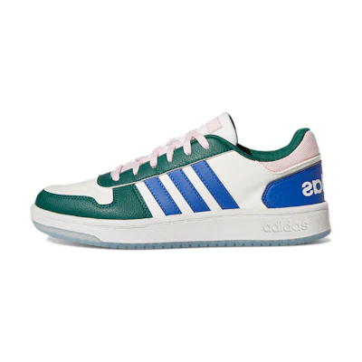 (W) adidas neo Hoops 2.0 White/Green