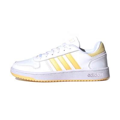 (W) adidas neo Hoops 2.0 Yellow/White