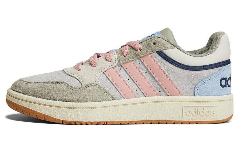 (Women) Adidas Neo Hoops 3.0 Basketball Shoes 'Cream White Pink' HP6901