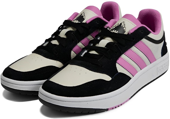 (W) Sepatu Gaya Hidup adidas Neo Hoops 3.0 'Hitam Putih Pink' HP6907 Lookbook (W) Sepatu Gaya Hidup adidas Neo Hoops 3.0 'Hitam Putih Pink' HP6907