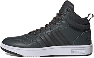 (Women) adidas NEO Hoops 3.0 Mid 'Black Lifestyle' GW6702 (Women) adidas NEO Hoops 3.0 Mid 'Black Lifestyle' GW6702