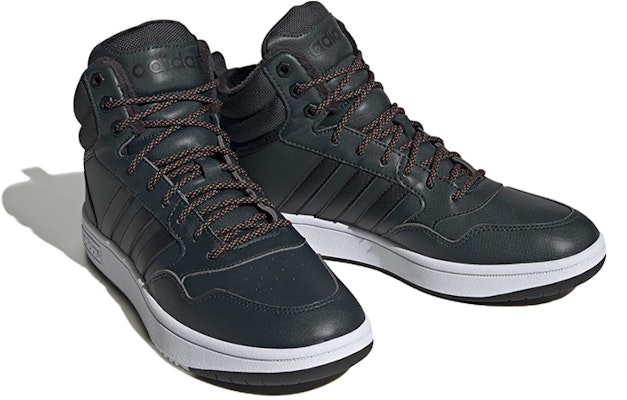 (W) adidas NEO Hoops 3.0 Mid 'Hitam Gaya Hidup' GW6702 Lookbook (W) adidas NEO Hoops 3.0 Mid 'Hitam Gaya Hidup' GW6702