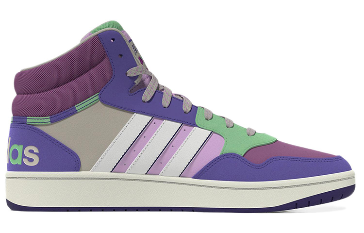 (W) adidas Neo Hoops 3.0 MID 'Purple Pink' 圖 2