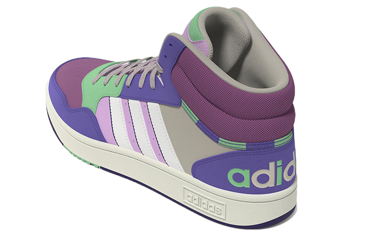 (W) adidas Neo Hoops 3.0 MID 'Purple Pink' 圖 4