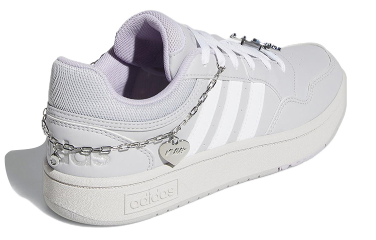 (W) adidas Neo Hoops 3.0 Shoes 'Grey White' 圖 4