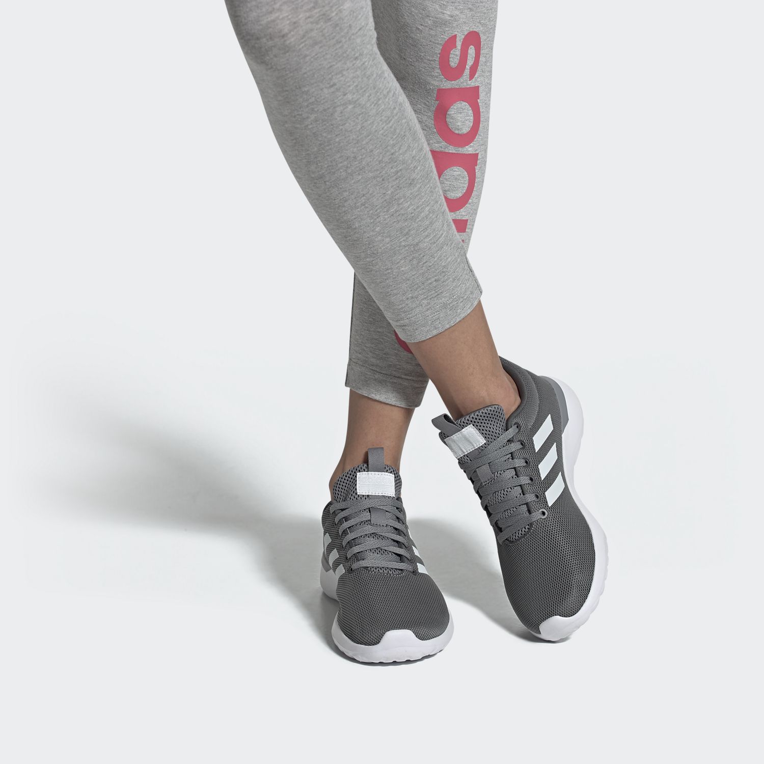 (W) adidas Neo Lite Racer CLN 'Ash Grey' 圖 7