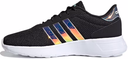 (Women) adidas neo Lite Racer For Black/White/Golden FZ1295 (Women) adidas neo Lite Racer For Black/White/Golden FZ1295