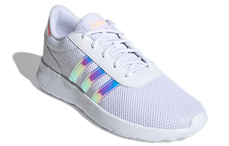 Lookbook (W) 阿迪达斯NEO Lite Racer白色/蓝色 FZ1461