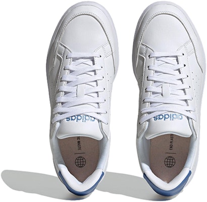 (Women) Adidas Neo Nova Court Shoes 'White Blue' H06242 Shop (Women) Adidas Neo Nova Court Shoes 'White Blue' H06242