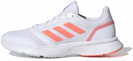 (Women) adidas neo Nova Flow White/Orange EH1379 (Women) adidas neo Nova Flow White/Orange EH1379