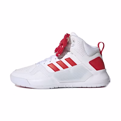 (W) adidas neo PLAY9TIS 2.0 'White Red'