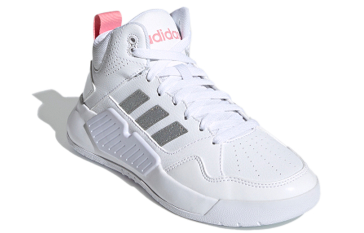 Lookbook (W) アディダス ネオ Play9tis 2.0 白/銀/ピンク FZ1043