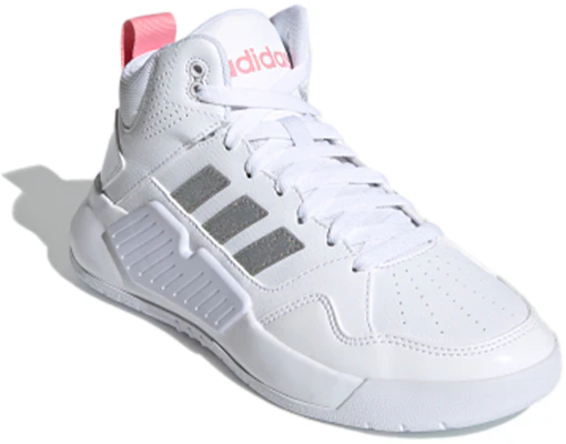 (W) 阿迪达斯NEO Play9tis 2.0 白色/银色/粉色 FZ1043 Lookbook (W) 阿迪达斯NEO Play9tis 2.0 白色/银色/粉色 FZ1043