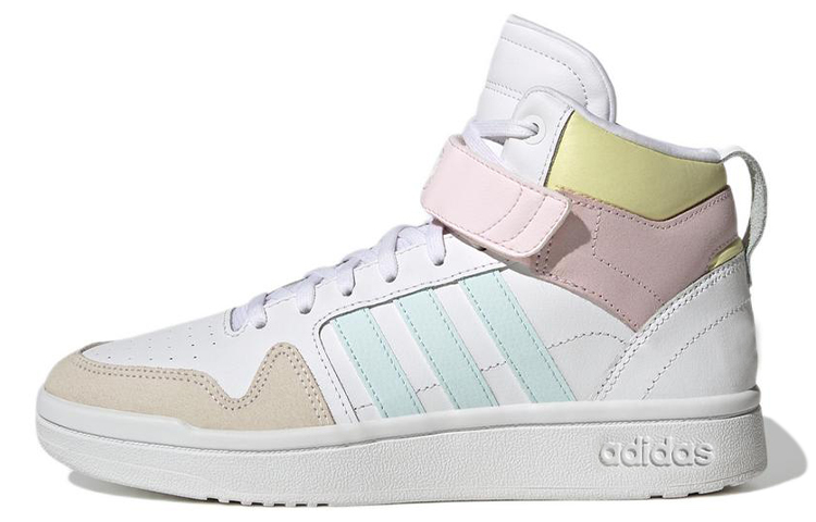 (Women) adidas Neo Postmove Mid Cloudfoam Basketball Shoes 'White Blue Pink' GY9582