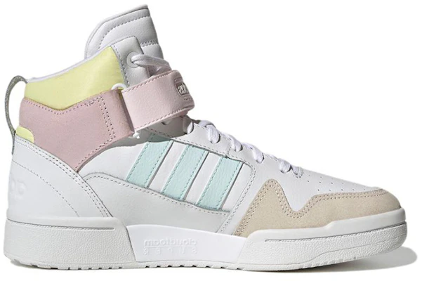 (W) adidas Neo Postmove Mid Cloudfoam Basketbalschoenen ''Wit Blauw Roze'' GY9582 Order (W) adidas Neo Postmove Mid Cloudfoam Basketbalschoenen ''Wit Blauw Roze'' GY9582