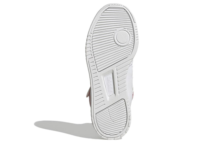 (W) adidas Neo Postmove Mid Cloudfoam Basketball Shoes 'White Blue Pink' 圖 6
