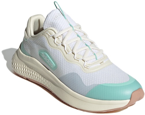 (W) 阿迪达斯 Neo Primrose Sleek 白绿 运动鞋 FZ1938 Lookbook (W) 阿迪达斯 Neo Primrose Sleek 白绿 运动鞋 FZ1938