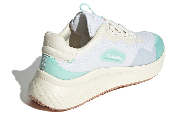 Shop (W) 阿迪达斯 Neo Primrose Sleek 白绿 运动鞋 FZ1938
