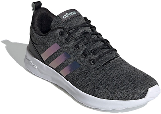 (W) adidas neo Qt Racer 2.0 'Negro Gris' FX3318 Lookbook (W) adidas neo Qt Racer 2.0 'Negro Gris' FX3318