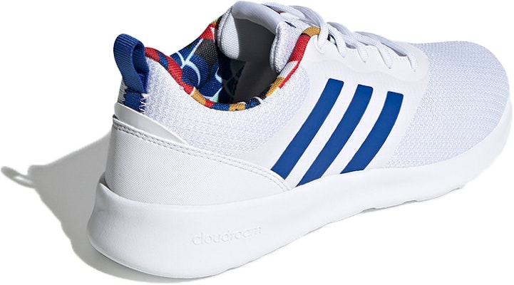 (W) adidas neo QT Racer 2.0 'Putih Biru' FW7660 Shop (W) adidas neo QT Racer 2.0 'Putih Biru' FW7660