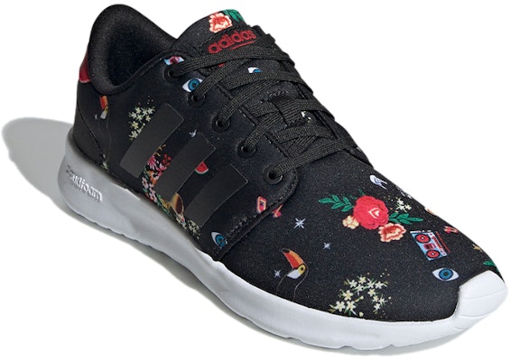 (W) adidas neo Qt Racer 'Hitam Merah Biru' EH3439 Lookbook (W) adidas neo Qt Racer 'Hitam Merah Biru' EH3439