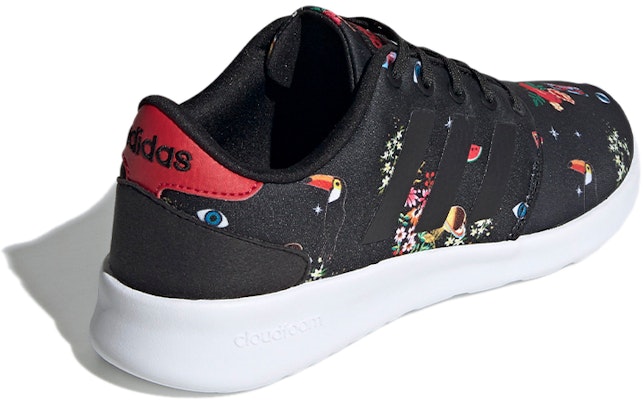 (W) adidas neo Qt Racer 'Hitam Merah Biru' EH3439 Shop (W) adidas neo Qt Racer 'Hitam Merah Biru' EH3439