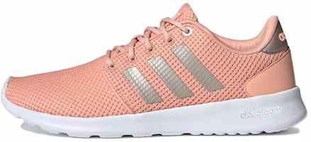 (Women) adidas neo Qt Racer 'Pink White Silver' F34787 (Women) adidas neo Qt Racer 'Pink White Silver' F34787