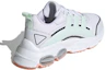 Shop (W) adidas Neo Quadcube CC ''Weiß Grau Grün'' FX0271