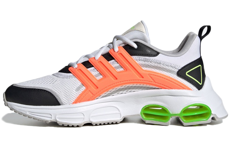(W) adidas neo Quadcube CC 'White Orange Green'