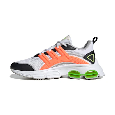 (W) adidas neo Quadcube CC 'White Orange Green'