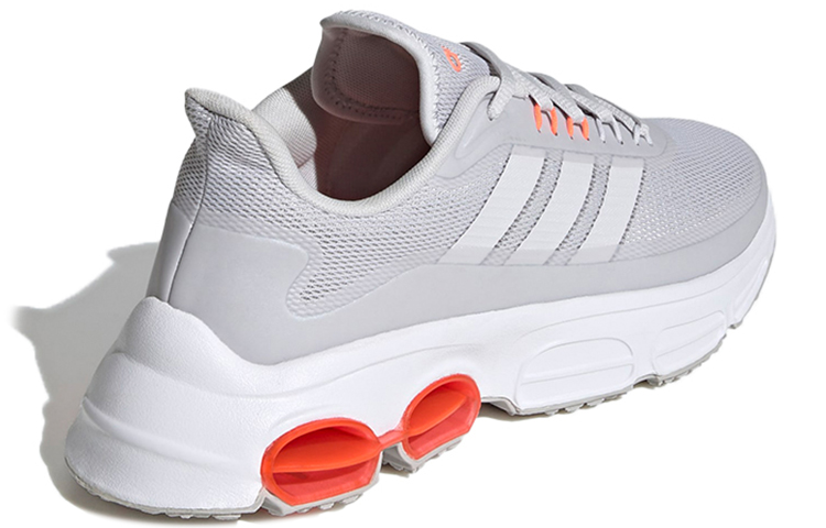 Shop adidas neo Quadcube CC 低筒 跑步鞋 女款 灰橙