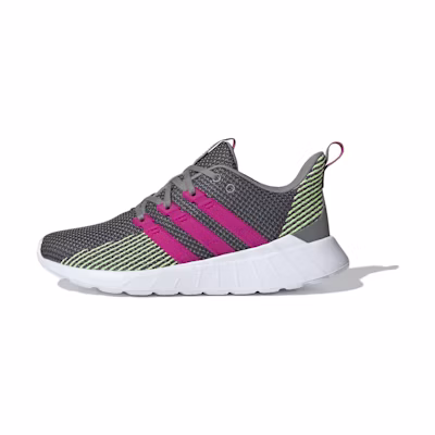(W) adidas neo Questar Flow 'Gray Green Pink'