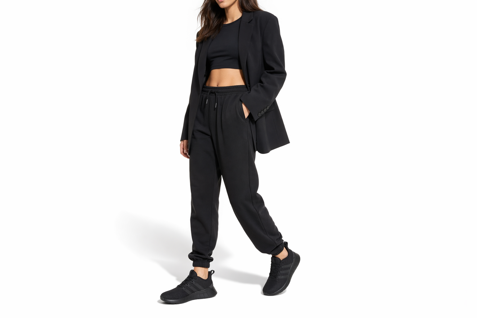 Order (W) adidas neo Questar Flow ''Triple Black'' Scarpe Nere Totali EG3190
