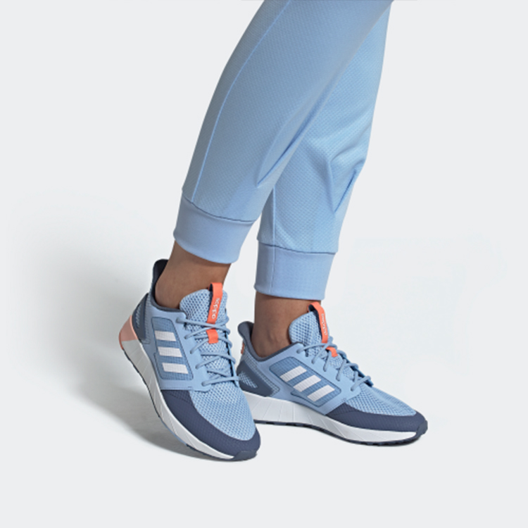 Details for (W) 아디다스 네오 퀘스타스트라이크 X 클라이마쿨 '블루 화이트 오렌지' EG9037