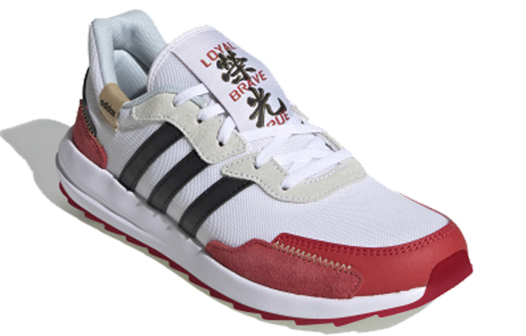 (W) adidas neo Retrorun 'White Red Black' 圖 3