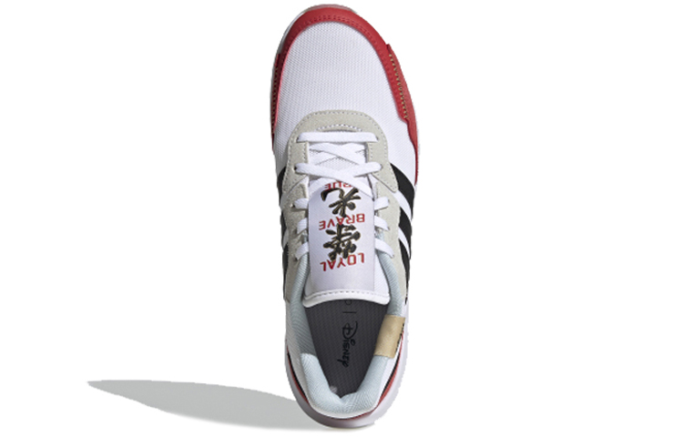 (W) adidas neo Retrorun 'White Red Black' 圖 5