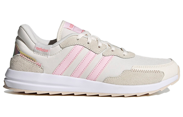 Order (W) adidas neo Retrorun Khaki/Rosa FY8418