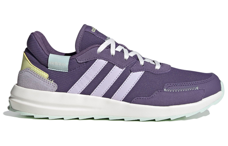 (W) adidas neo Retrorun Purple/White 圖 2