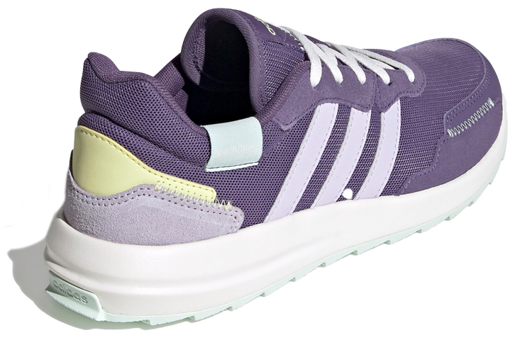 (W) adidas neo Retrorun Purple/White 圖 4