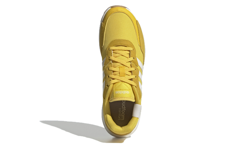 Shop (W) adidas neo Retrorun Geel/Wit EG4213