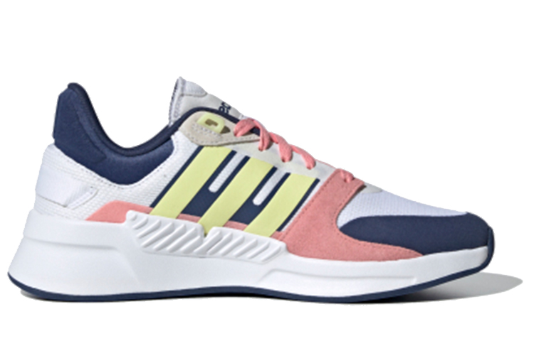 Order adidas neo RUN 90S 減震防滑 低筒 跑步鞋 女款 白藍粉