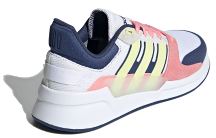 Shop adidas neo RUN 90S 減震防滑 低筒 跑步鞋 女款 白藍粉