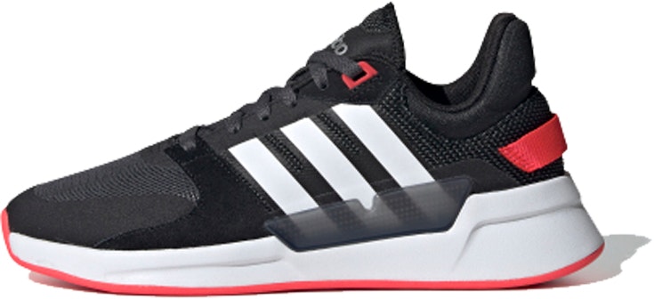 women-adidas-neo-run-90-s-sports-casual-shoes-black-white-red-eg-8658