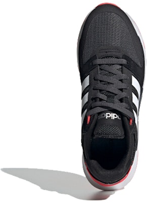 adidas neo RUN 90S 防滑耐磨 低筒 運動休閒鞋 女款 黑白紅 Shop adidas neo RUN 90S 防滑耐磨 低筒 運動休閒鞋 女款 黑白紅