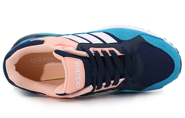 Lookbook (W) adidas Neo Run9tis ''Blauw Wit'' BB9743