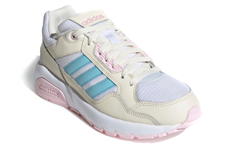 Lookbook (W) adidas neo Run9tis 'Kuning Krim Putih Biru' FZ1459